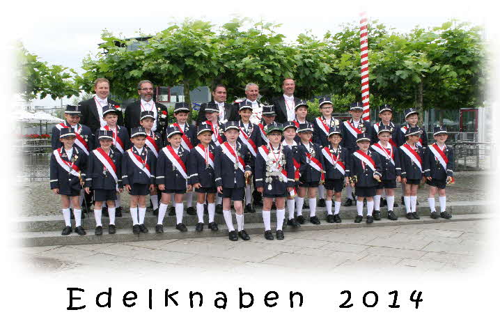 Edelknaben Gruppenfoto 2014